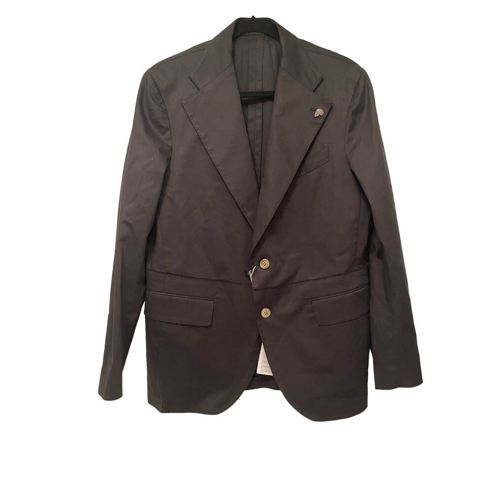 Gabriele Pasini Men’s Single Breasted Cotton Blazer, NWT, Size: 50IT